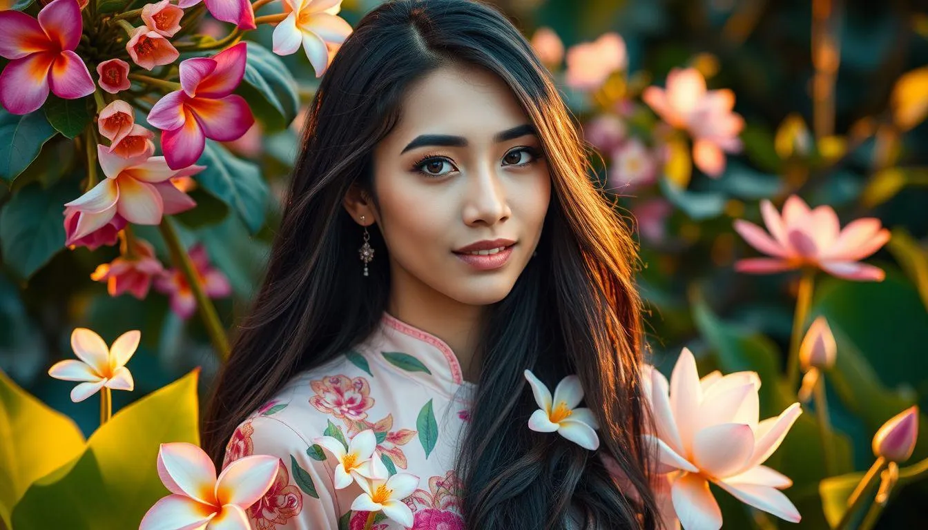 Kombinasi Nama Puspa yang Populer (c) Ilustrasi AI