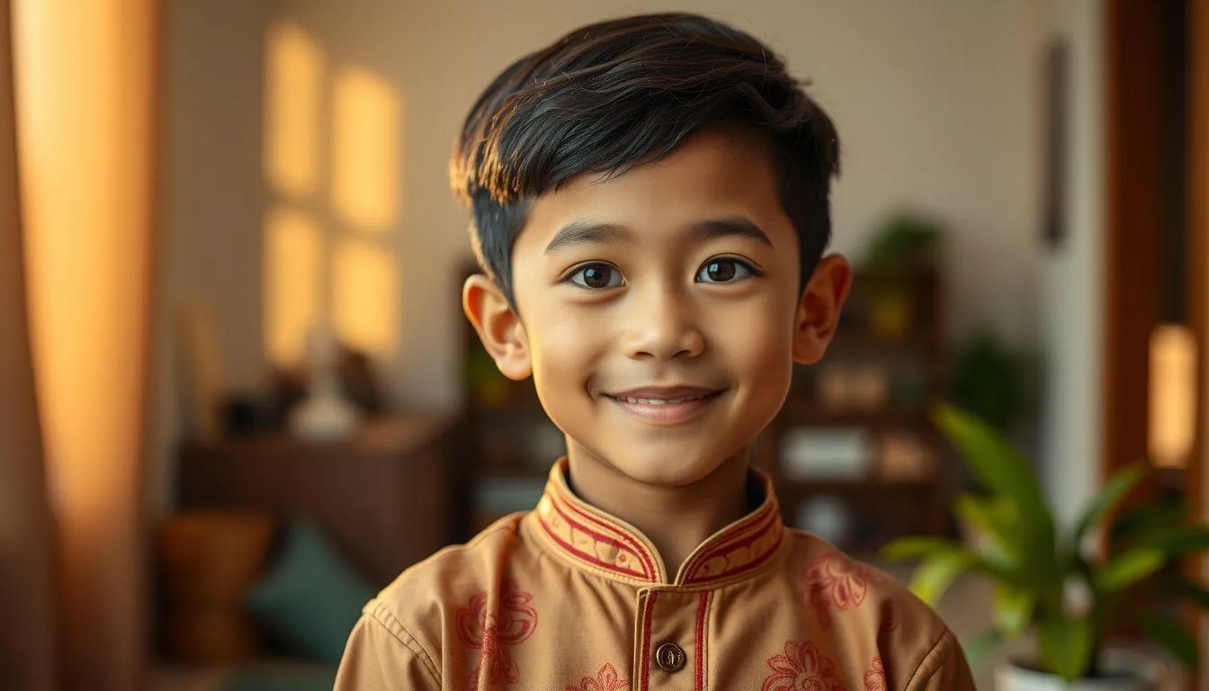 Rangkaian Nama Belakang dengan Putra (c) Ilustrasi AI