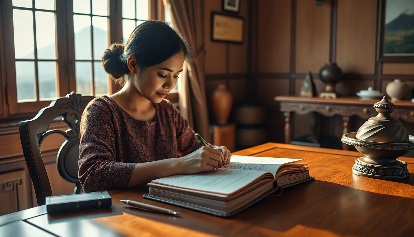 Variasi dan Kombinasi Nama Rinjani (c) Ilustrasi AI