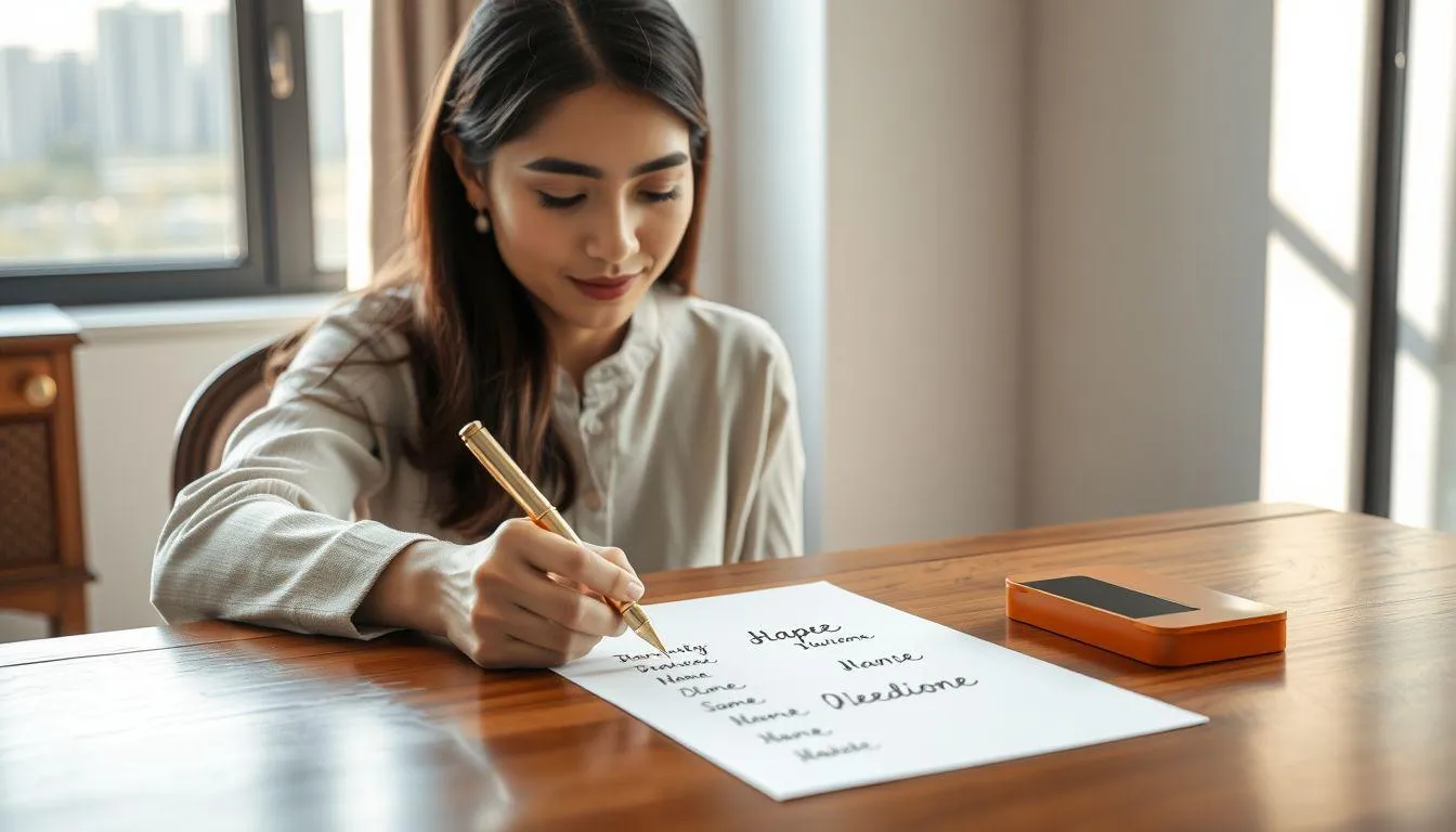 Variasi dan Kombinasi Nama Risa (c) Ilustrasi AI