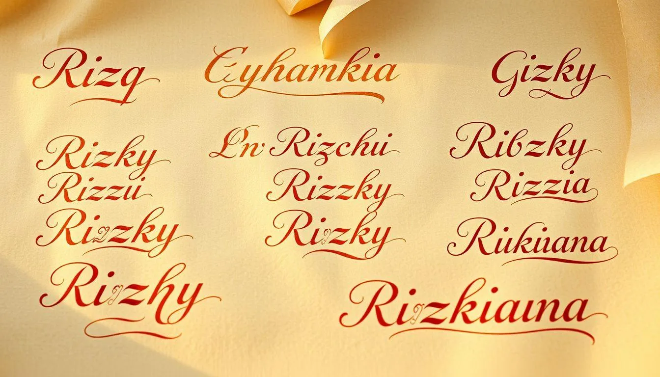 Variasi dan Bentuk Lain Nama Rizky (c) Ilustrasi AI