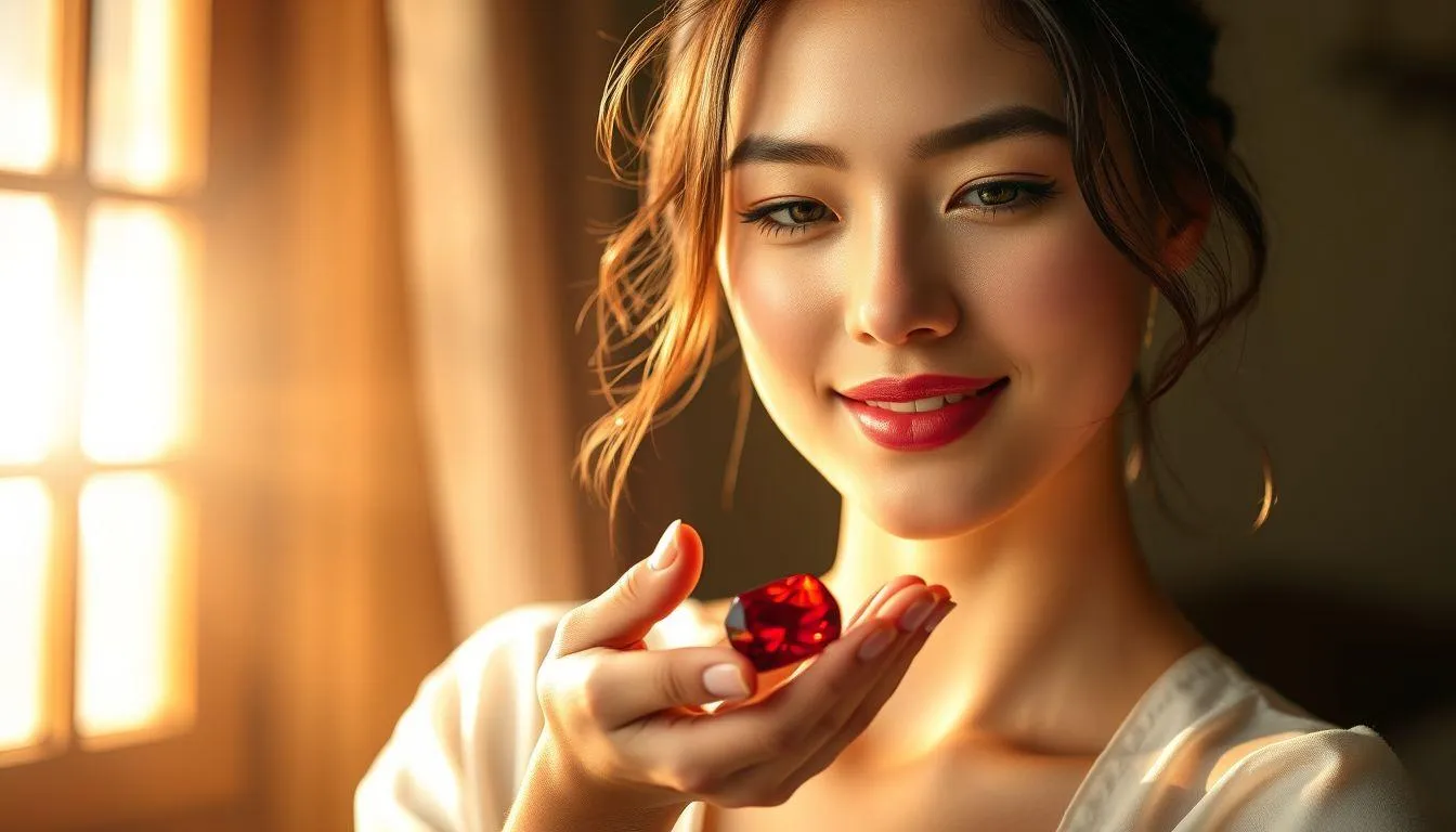 Rangkaian Nama Ruby yang Indah dan Bermakna (c) Ilustrasi AI