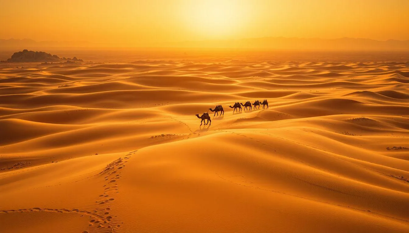 Asal Usul dan Sejarah Nama Sahara (c) Ilustrasi AI