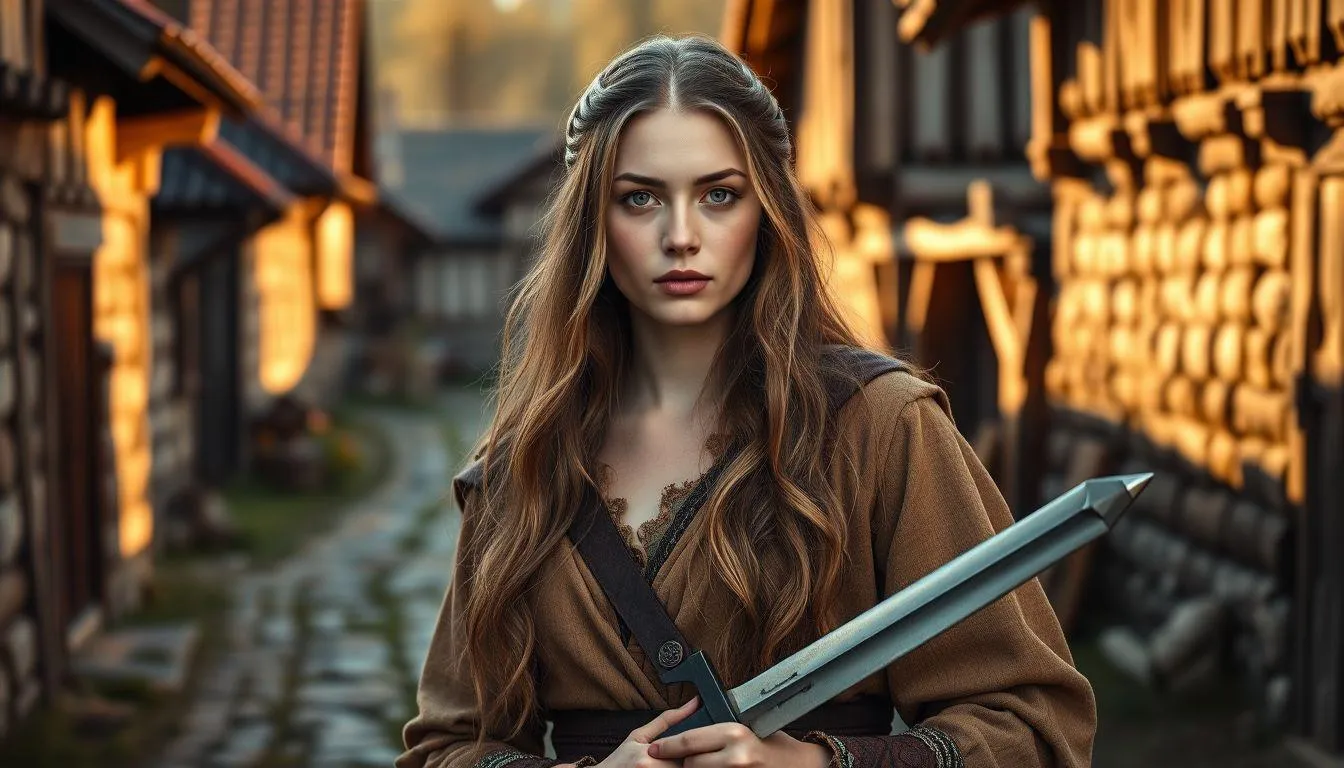 Pengertian dan Asal Usul Nama Saskia (c) Ilustrasi AI