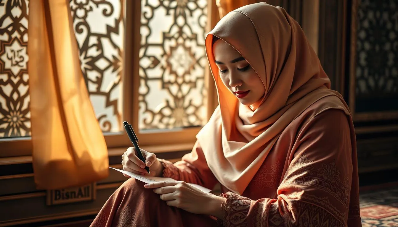 Variasi dan Kombinasi Nama Syarifah (c) Ilustrasi AI