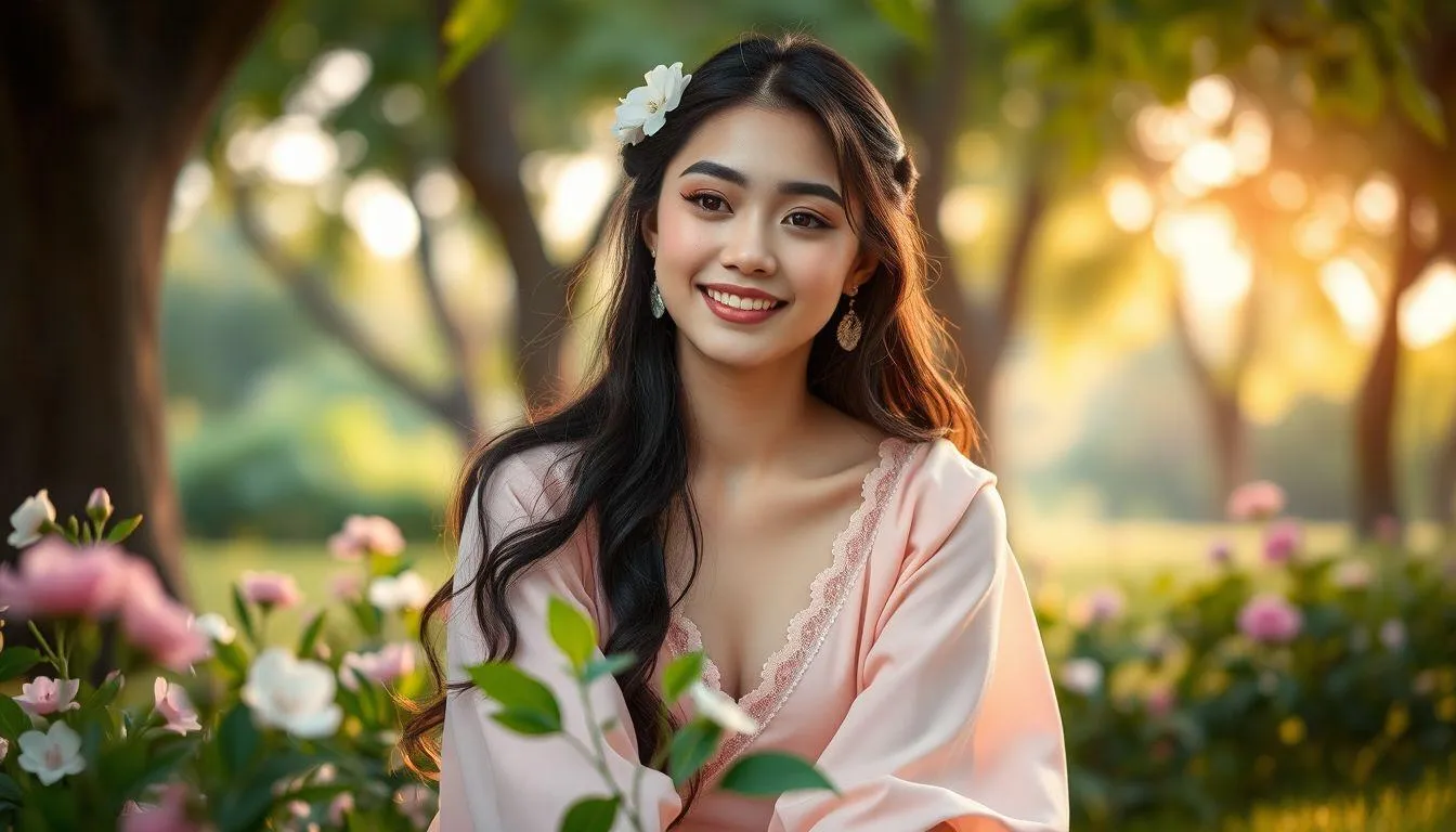 Rangkaian Nama Indah dengan Tia (c) Ilustrasi AI