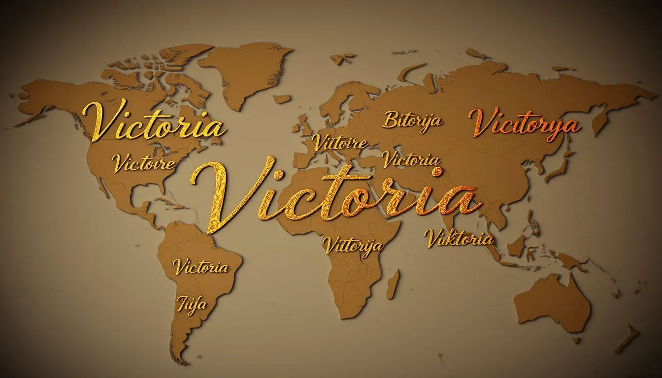 Variasi dan Bentuk Lain Nama Victoria (c) Ilustrasi AI