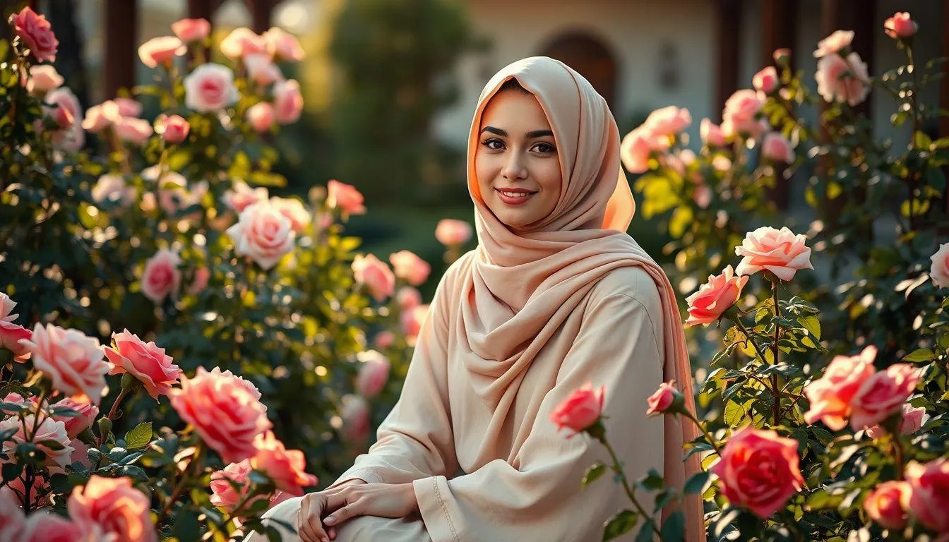 Pengertian dan Makna Nama Wardah (c) Ilustrasi AI