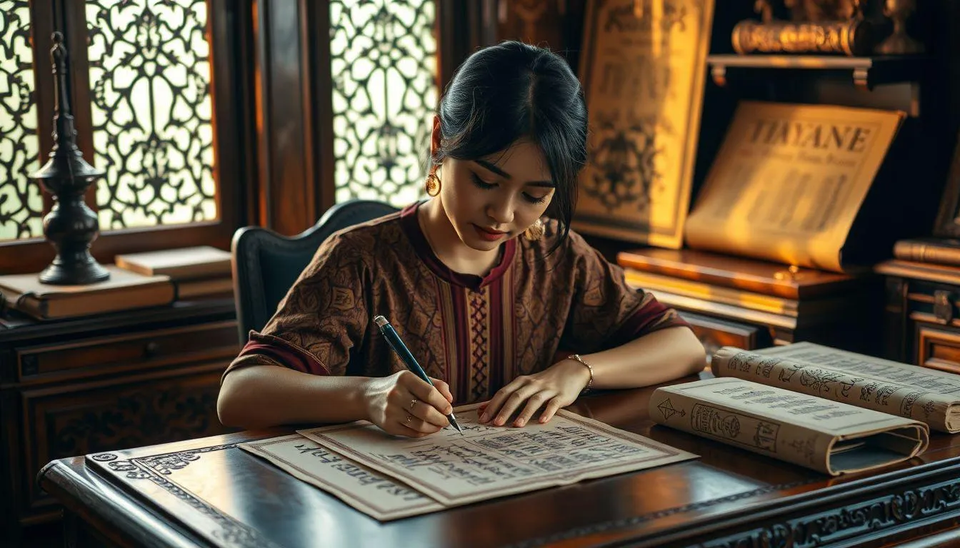 Variasi dan Kombinasi Nama Yati (c) Ilustrasi AI