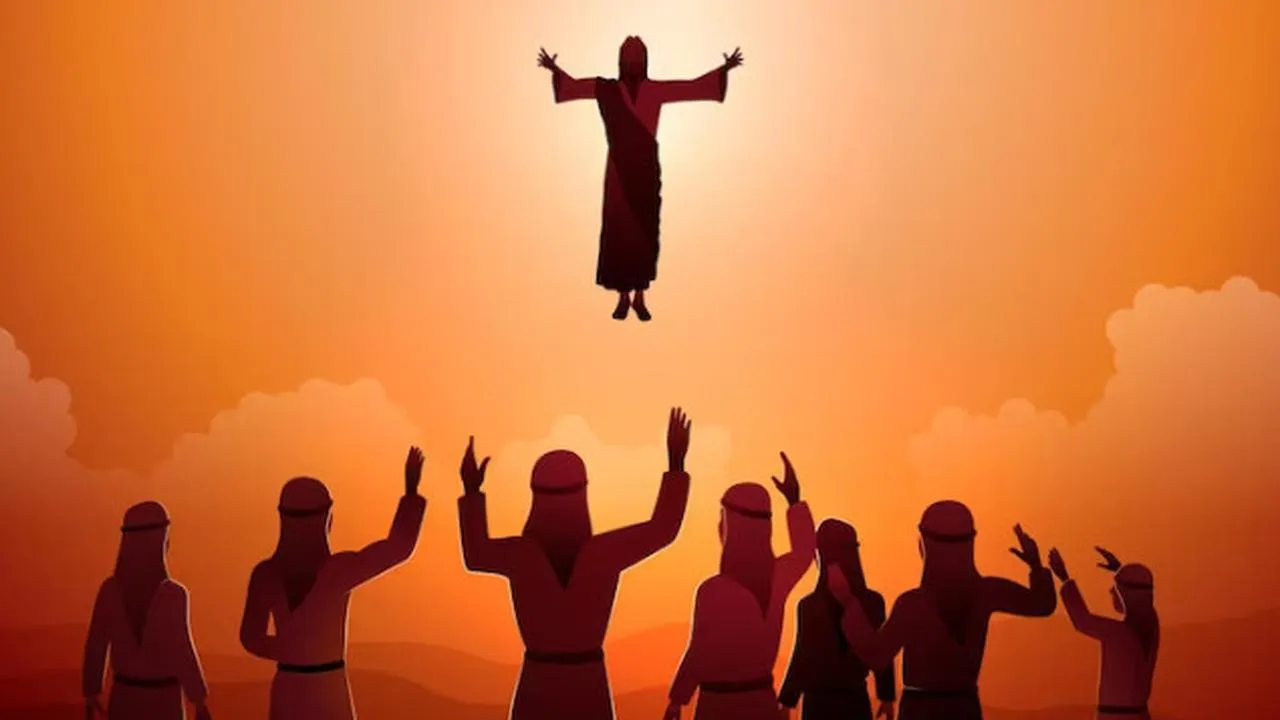 ilustrasi Yesus - created by AI