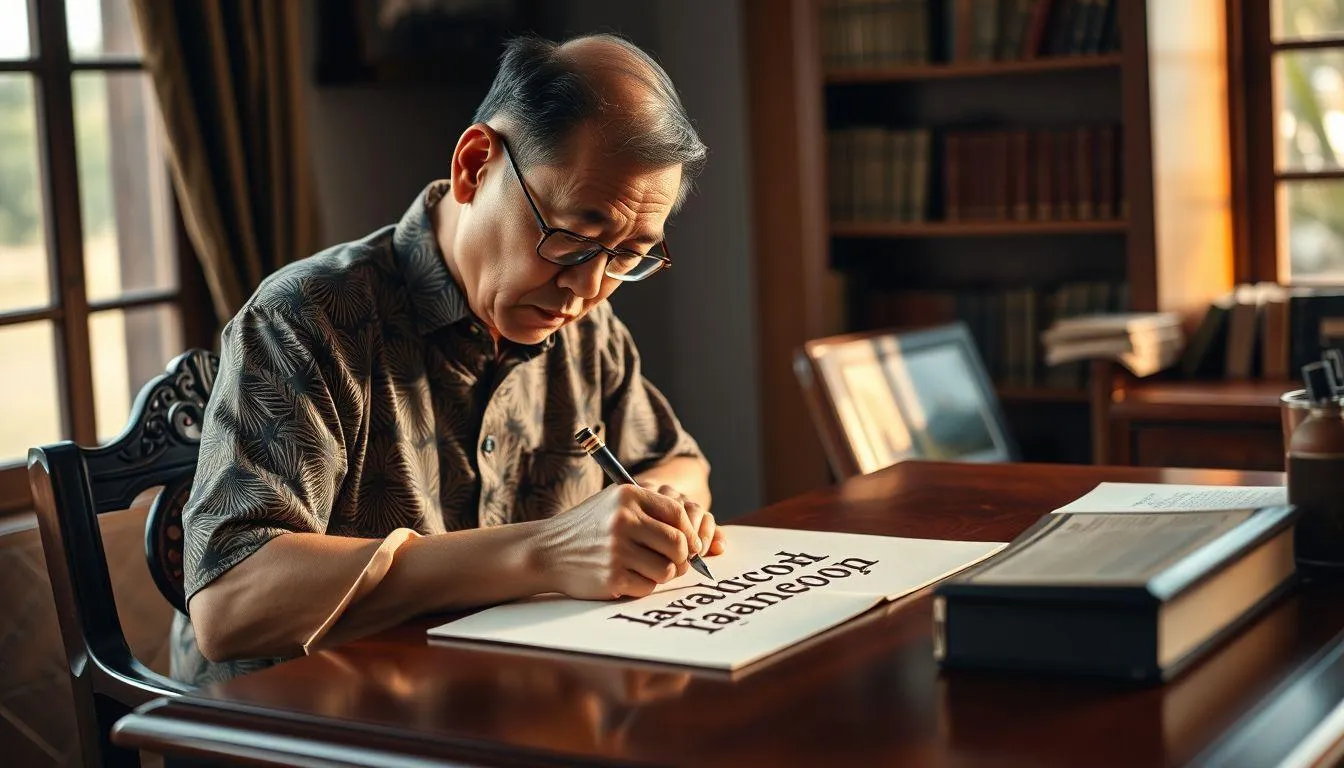 Kombinasi Nama dan Rangkaian (c) Ilustrasi AI