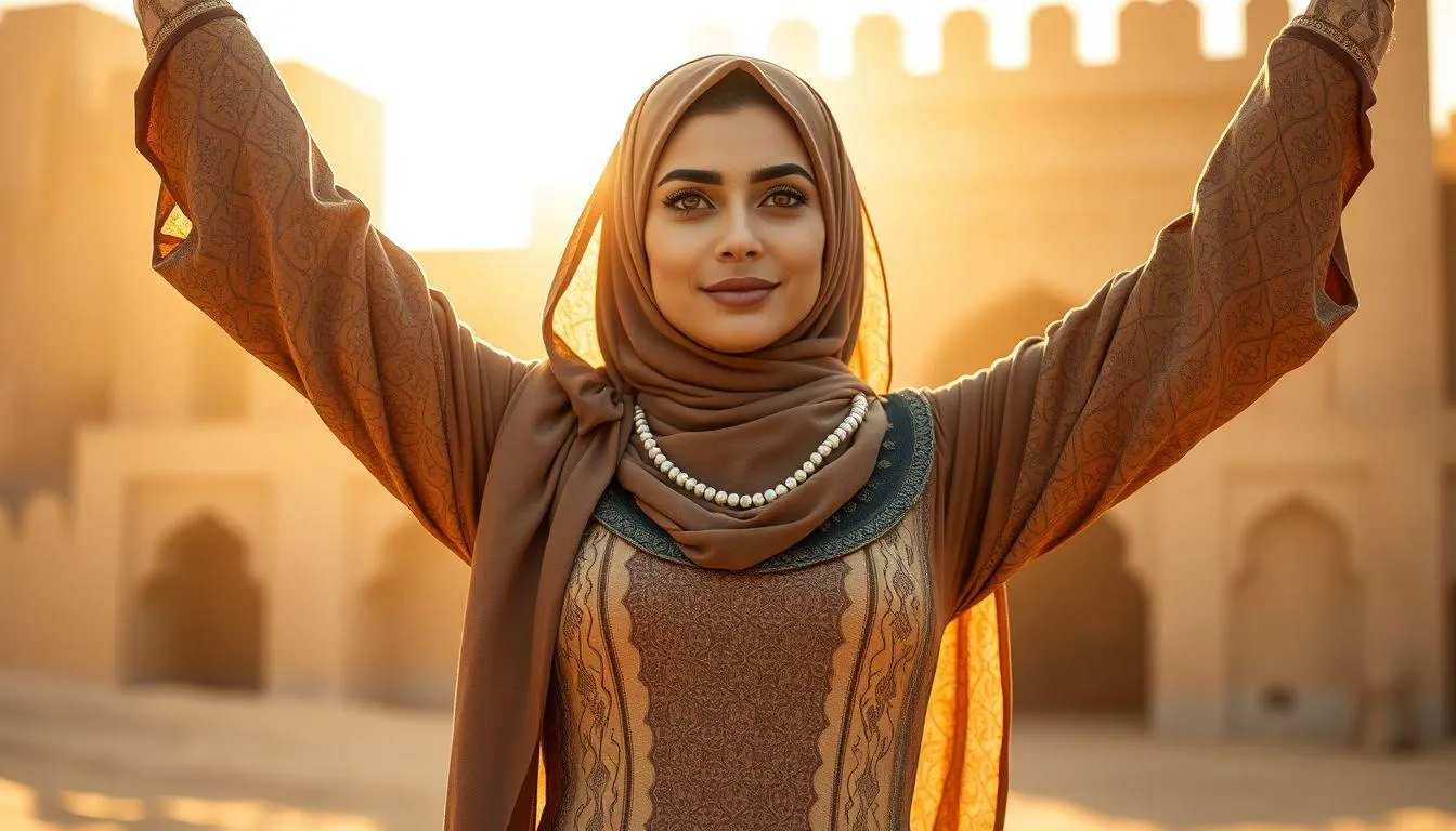 Pengertian dan Asal Usul Nama Zafira (c) Ilustrasi AI