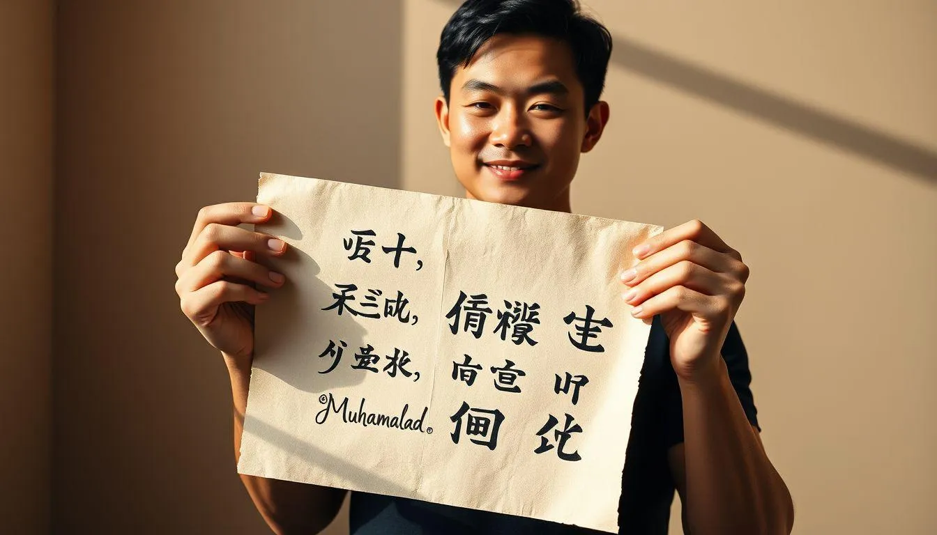 Variasi dan Kombinasi Nama Zen (c) Ilustrasi AI