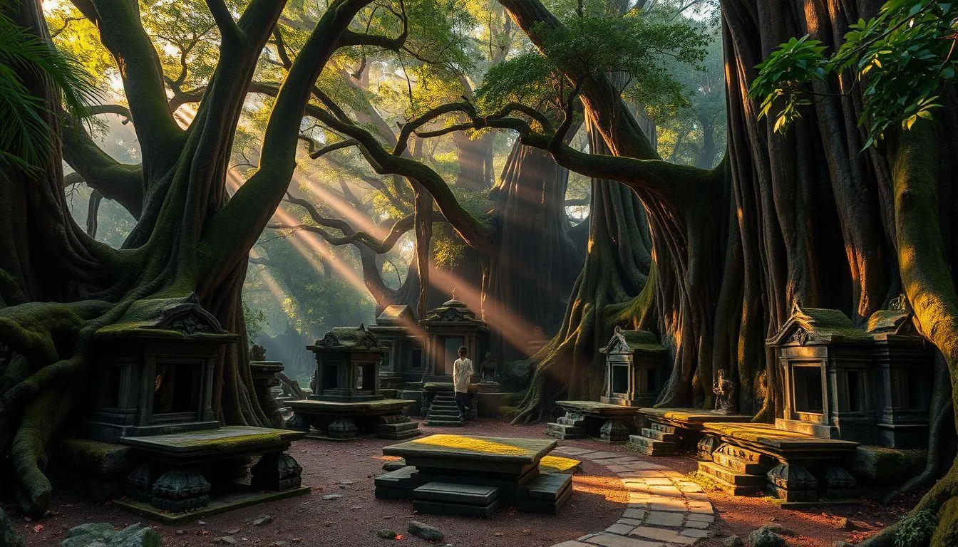 Karakteristik Tempat yang Dianggap Wingit (c) Ilustrasi AI