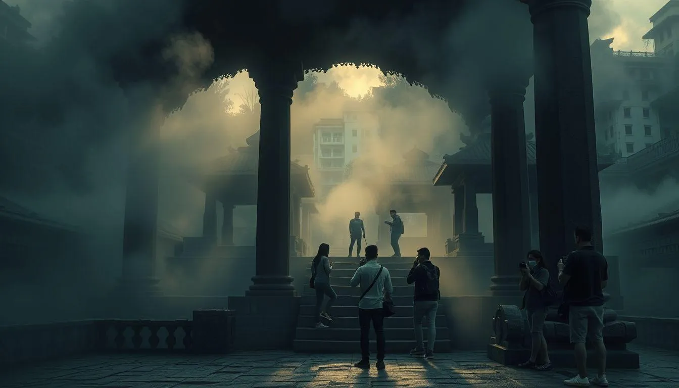 Panggonan Wingit dalam Konteks Modern (c) Ilustrasi AI