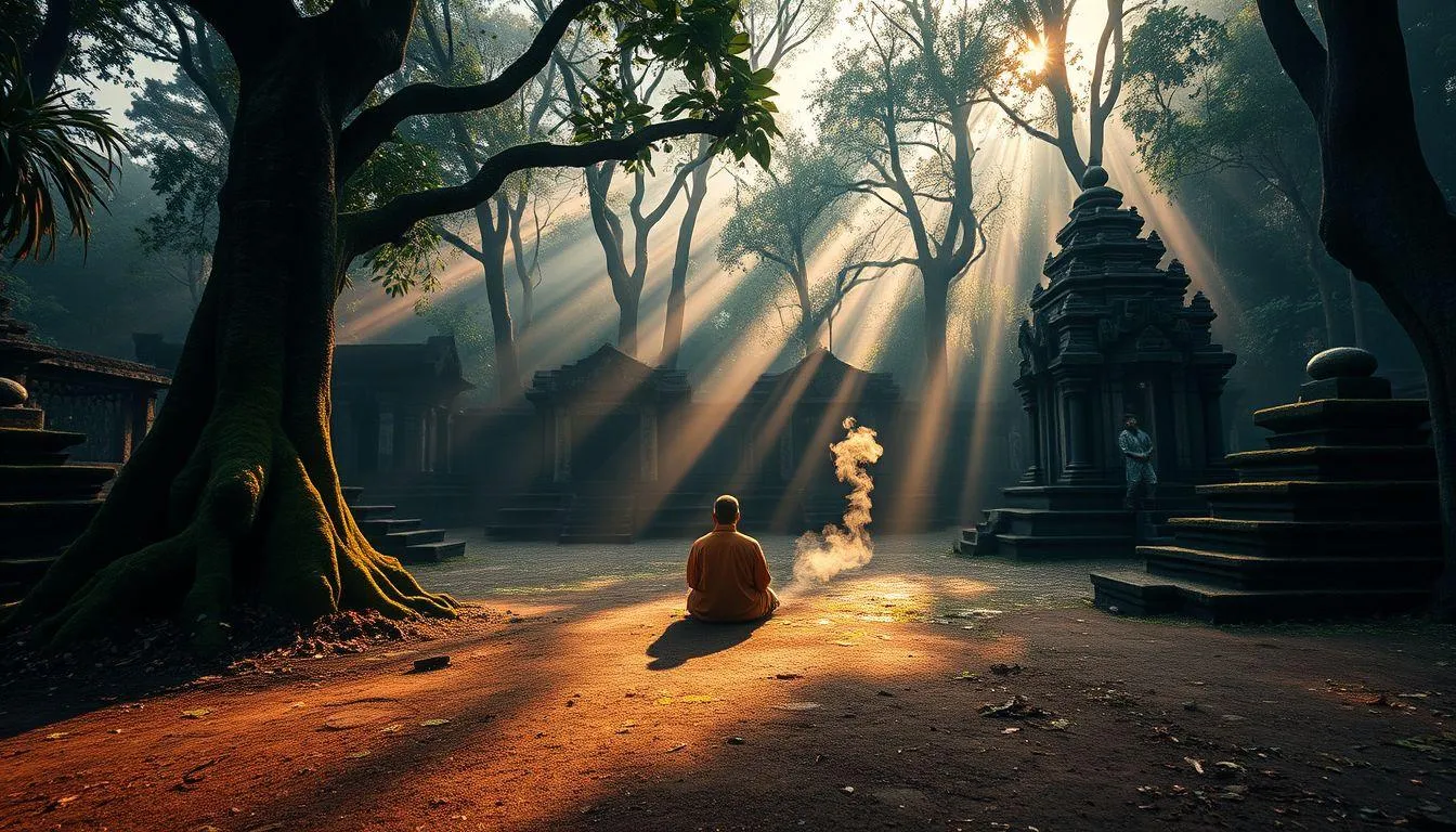 Hubungan Panggonan Wingit dengan Spiritualitas Jawa (c) Ilustrasi AI