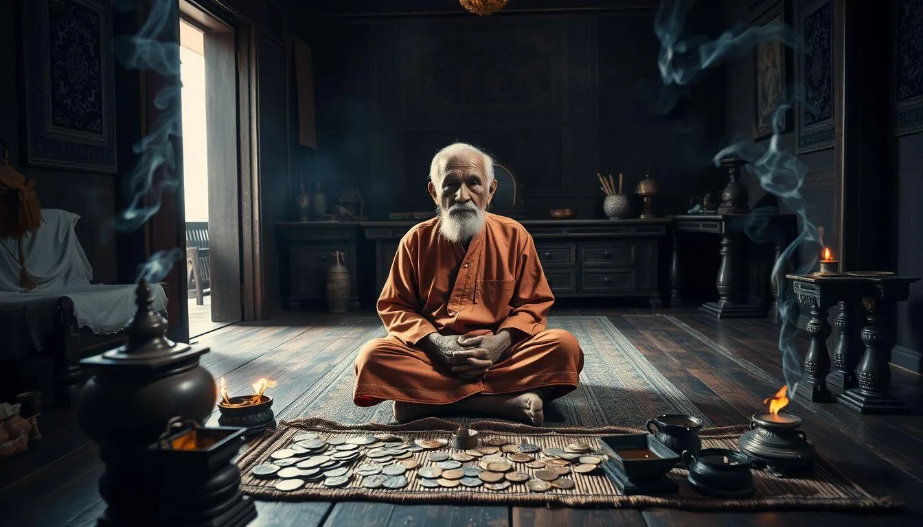 Perbedaan Perewangan dengan Pesugihan (c) Ilustrasi AI