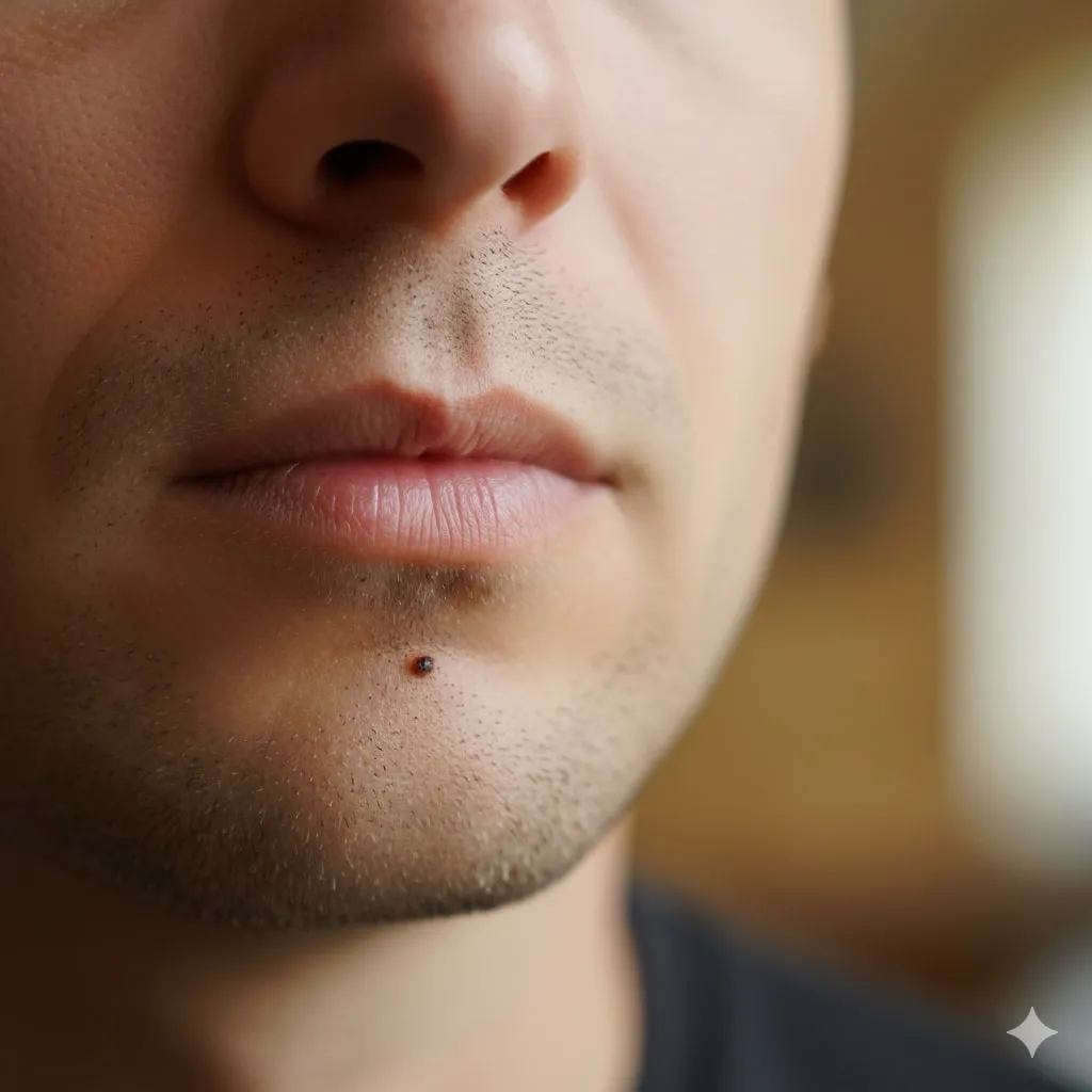 Aspek Penting dalam Membaca Makna Tahi Lalat (c) Ilustrasi AI