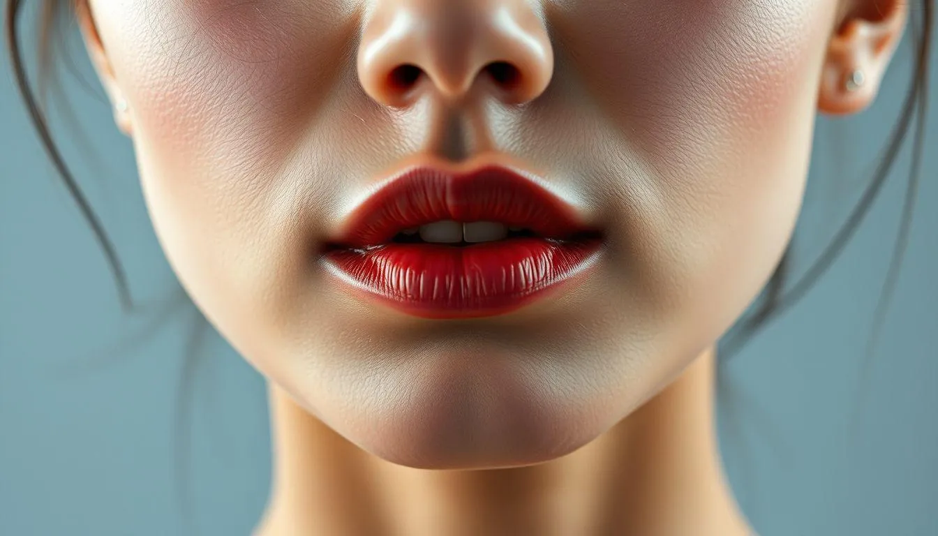 Perbandingan dengan Tahi Lalat di Area Mulut Lainnya (c) Ilustrasi AI