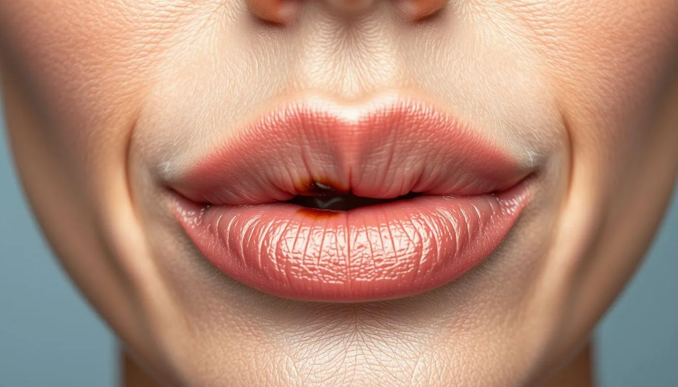 Pengertian dan Makna Umum Tahi Lalat di Bibir (c) Ilustrasi AI