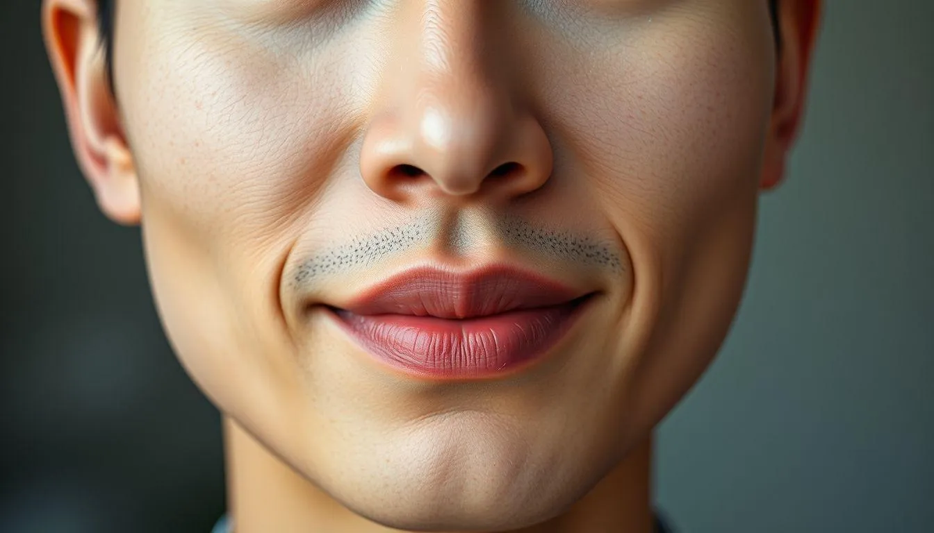 Kepribadian Pemilik Tahi Lalat di Bibir (c) Ilustrasi AI