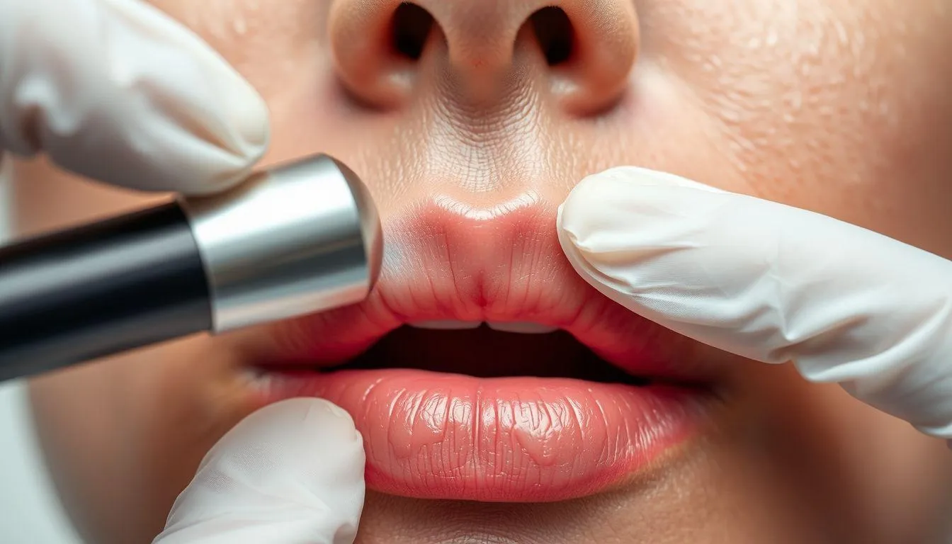 Pandangan Medis tentang Tahi Lalat di Bibir (c) Ilustrasi AI
