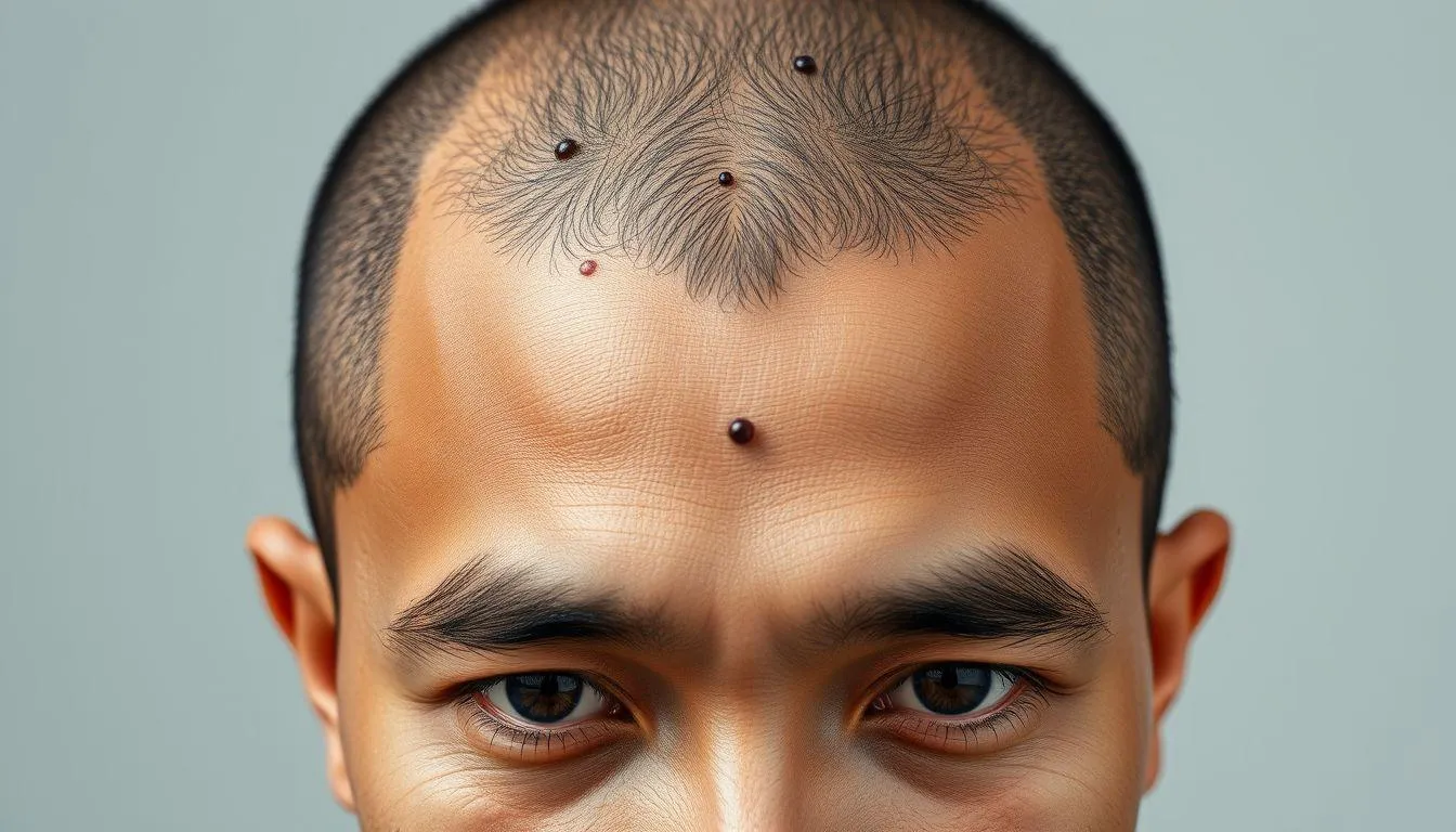 Pengaruh Tahi Lalat Kepala terhadap Karakter (c) Ilustrasi AI