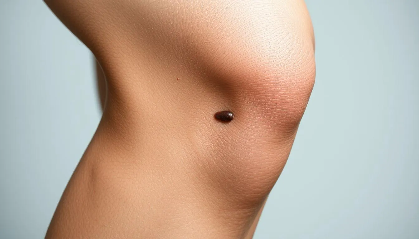 Pengertian dan Makna Umum Tahi Lalat di Lutut (c) Ilustrasi AI