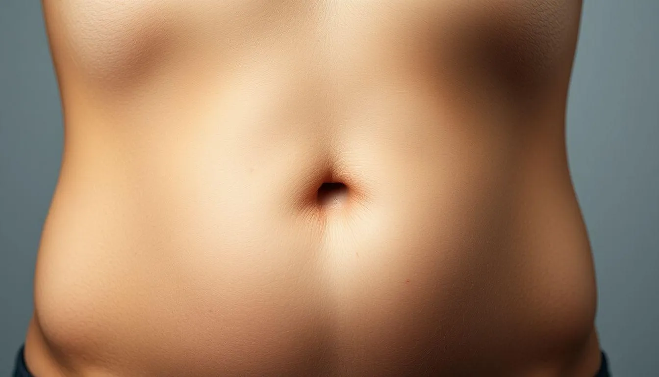 Kepercayaan Tradisional tentang Tahi Lalat di Area Perut (c) Ilustrasi AI