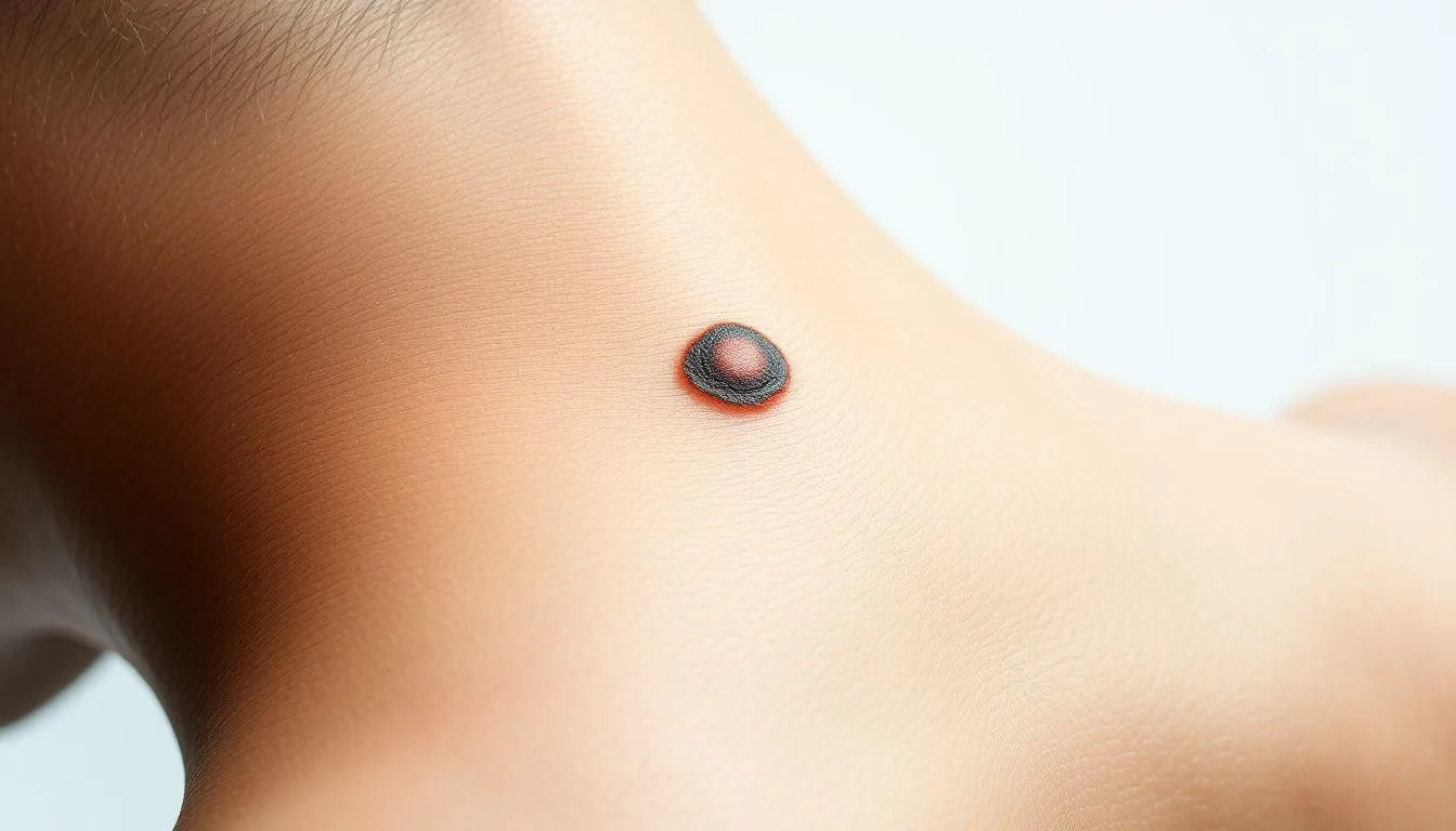Pandangan Medis dan Ilmiah tentang Tahi Lalat Tengkuk (c) Ilustrasi AI