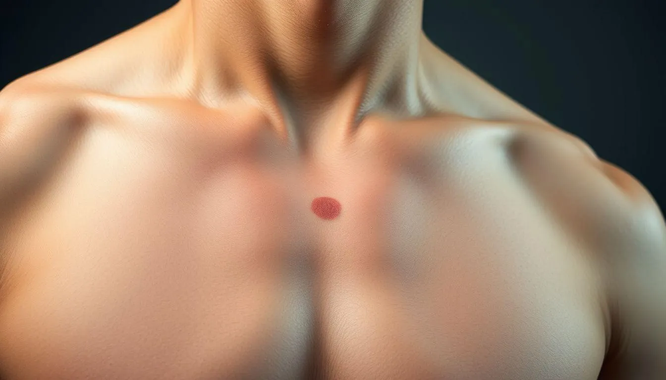 Arti Tahi Lalat di Tulang Dada Menurut Kepercayaan (c) Ilustrasi AI