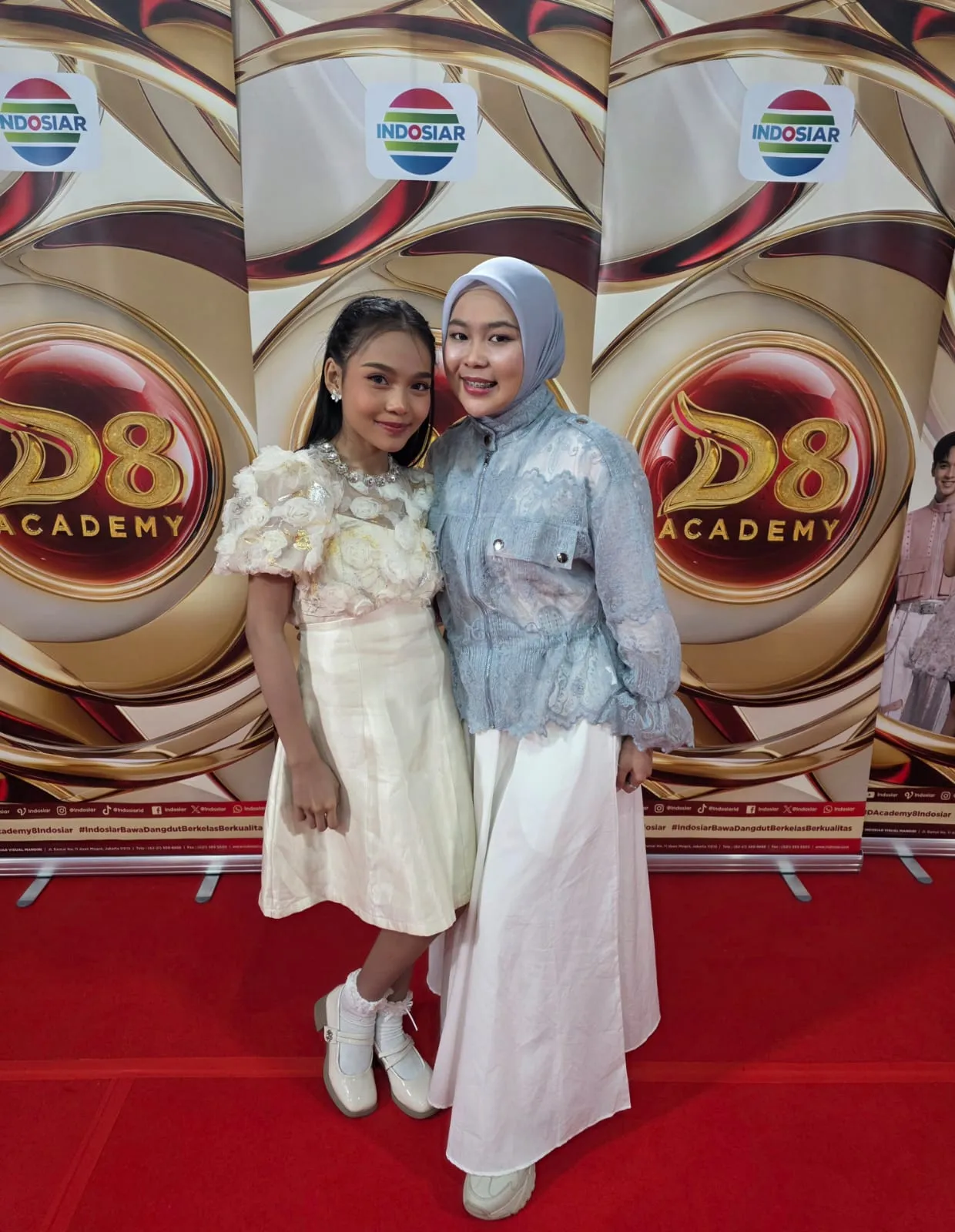 Selfi Yamma Hadir Sebagai Juri Audisi Offline D'Academy 8 di Kabupaten Sidrap Bersama Andi Syaqirah DA7 Sebagai Bintang Tamu
