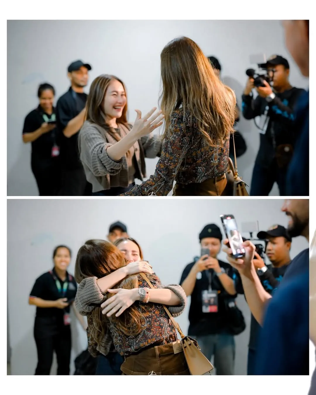 Ayu Ting Ting Peluk Nancy Ajram © instagram.com/ayutingting92