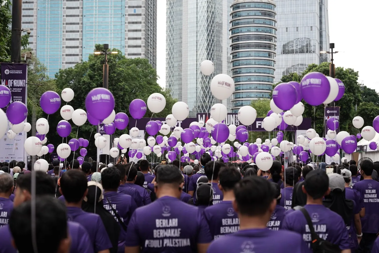 Badan Wakaf Indonesia (BWI) sukses menyelenggarakan Waqf Run 2025 / istimewa