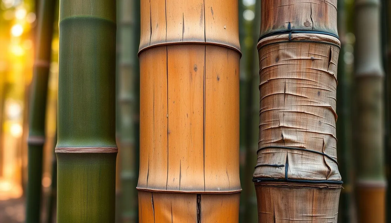 Kriteria Usia Bambu yang Ideal (c) Ilustrasi AI