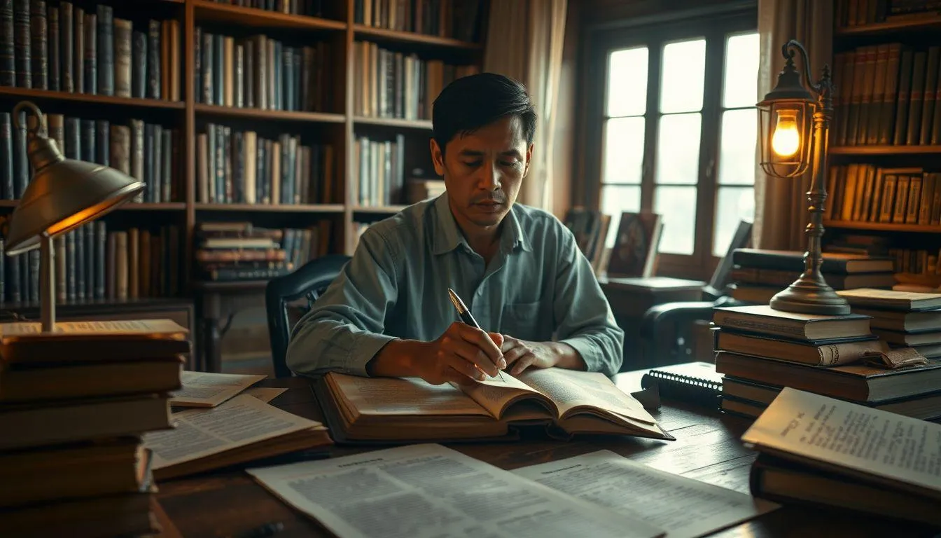 Teknik Praktis Memilih Kata dalam Menulis Puisi (c) Ilustrasi AI