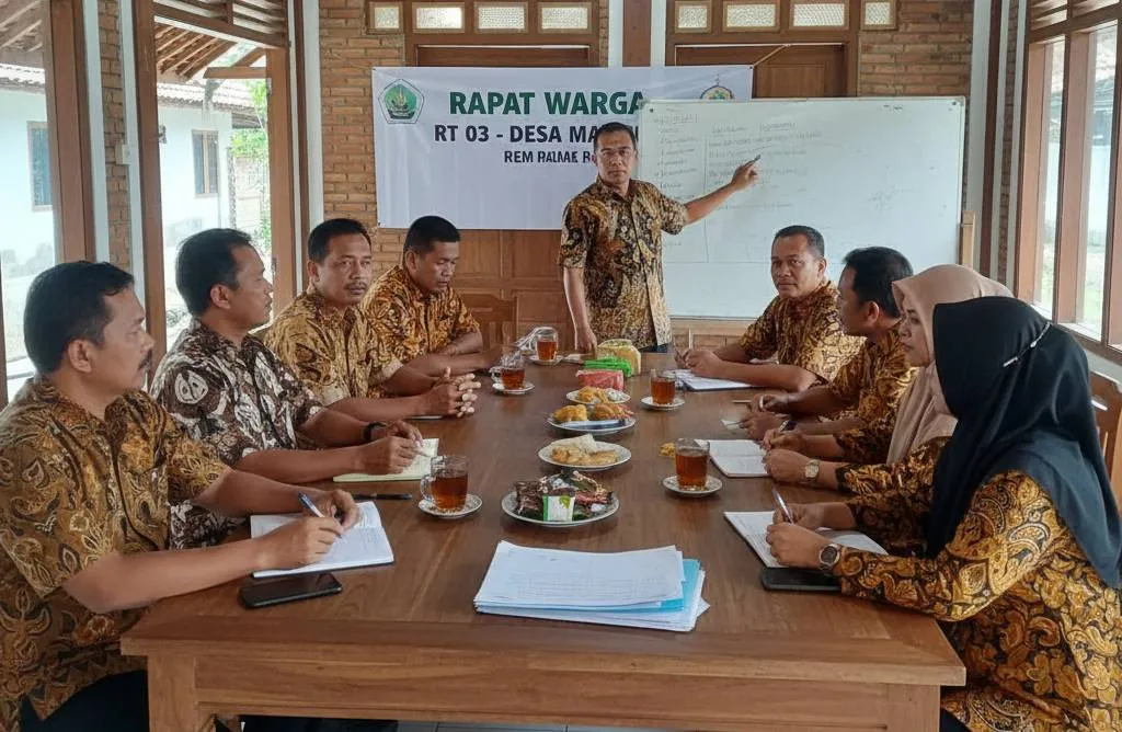 Pengertian dan Dasar Hukum Pemilihan Ketua RT (c) Ilustrasi AI