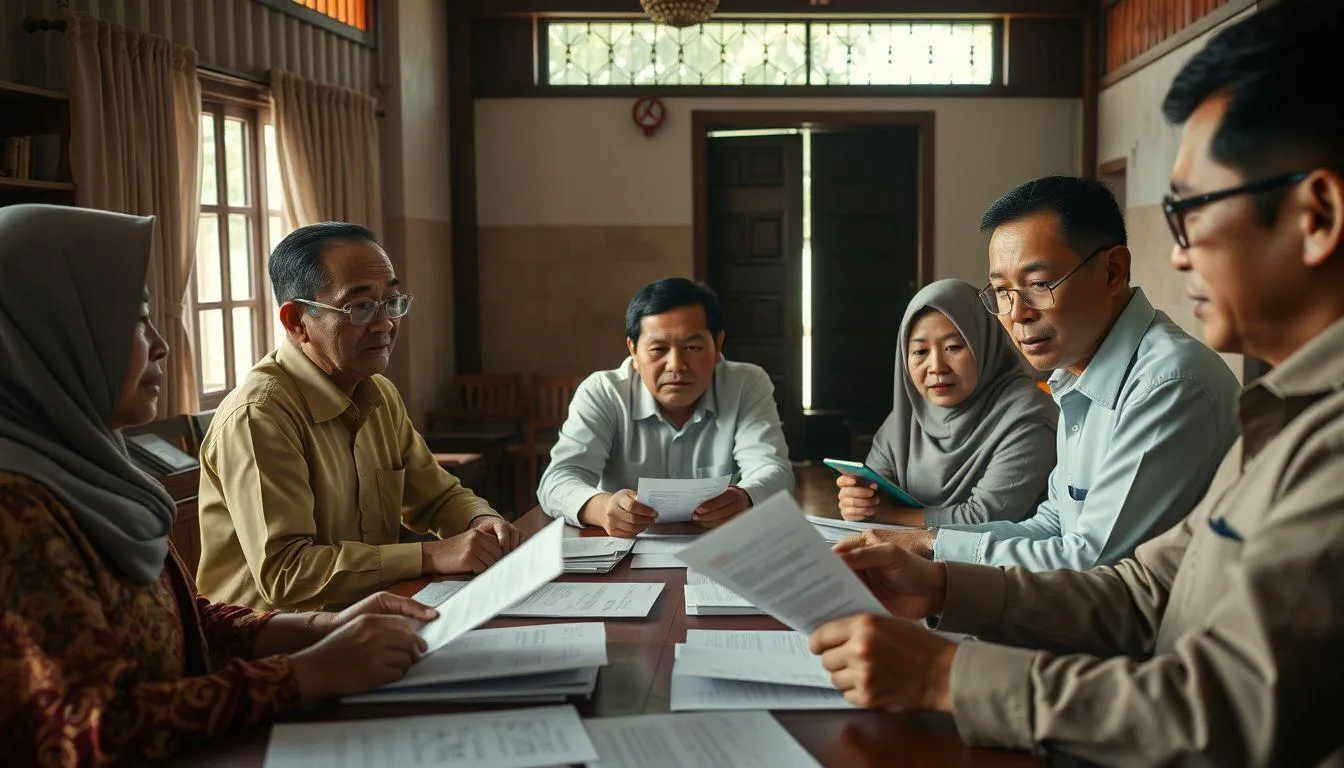 Tahapan Persiapan Pemilihan Ketua RT (c) Ilustrasi AI