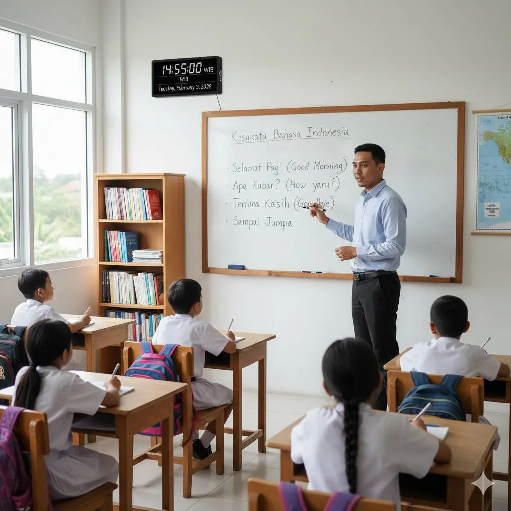 Ciri-Ciri Utama Kata Sifat (c) Ilustrasi AI