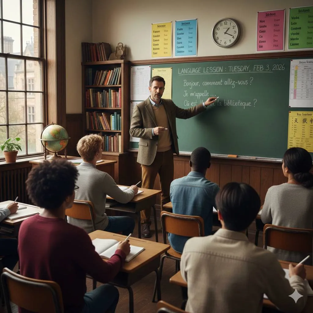 Jenis-Jenis Kata Sifat Berdasarkan Bentuknya (c) Ilustrasi AI