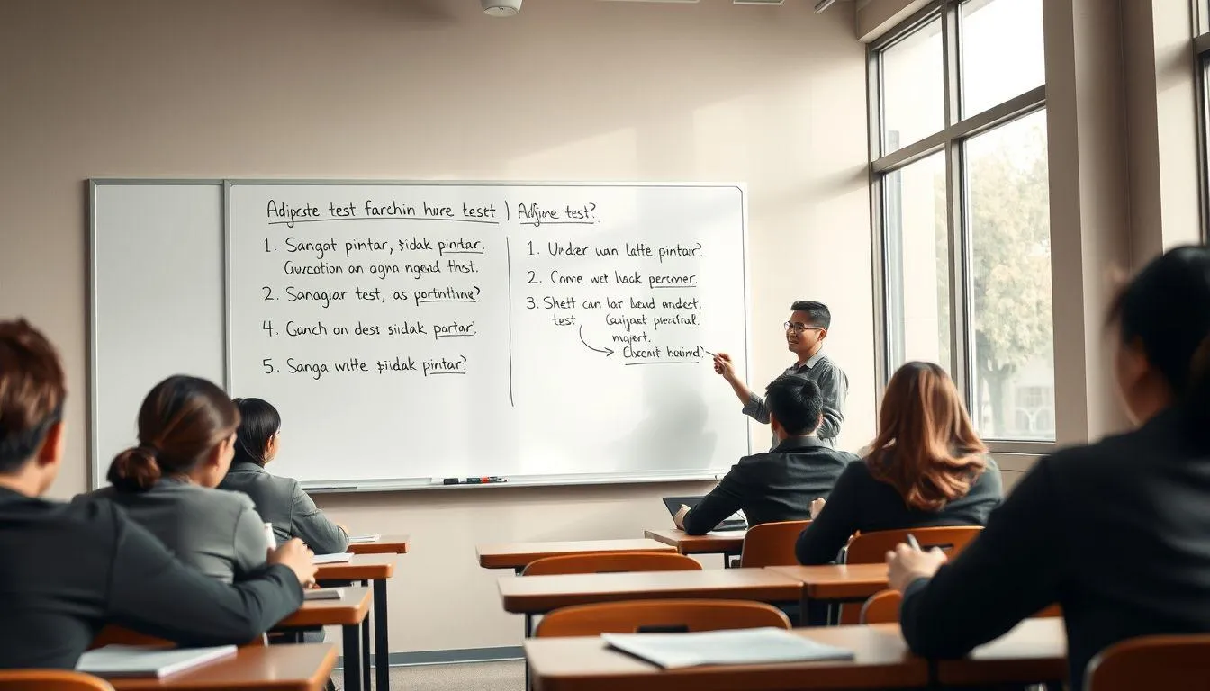 Cara Mengidentifikasi Kata Sifat (c) Ilustrasi AI