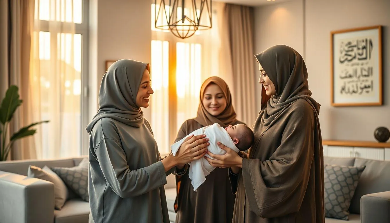 Rekomendasi Nama Bayi Laki-Laki Islami Modern dan Keren (c) Ilustrasi AI