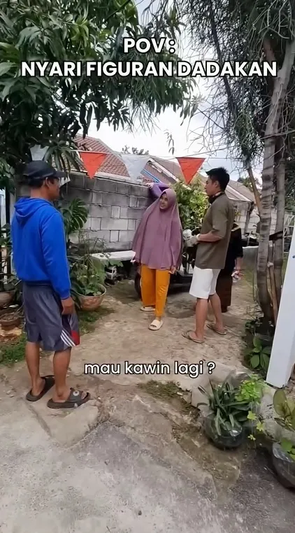 Suasana di lokasi syuting yang santai (credit: instagram/baimwong)