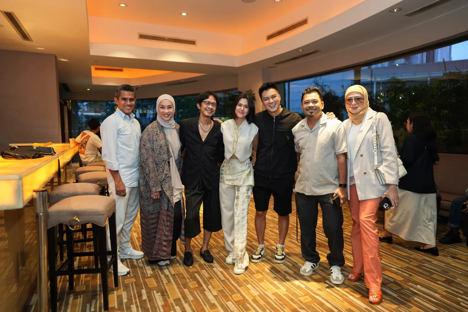 Baim Wong Foto Bersama © KapanLagi.com/Fikri Alfi Rosyadi