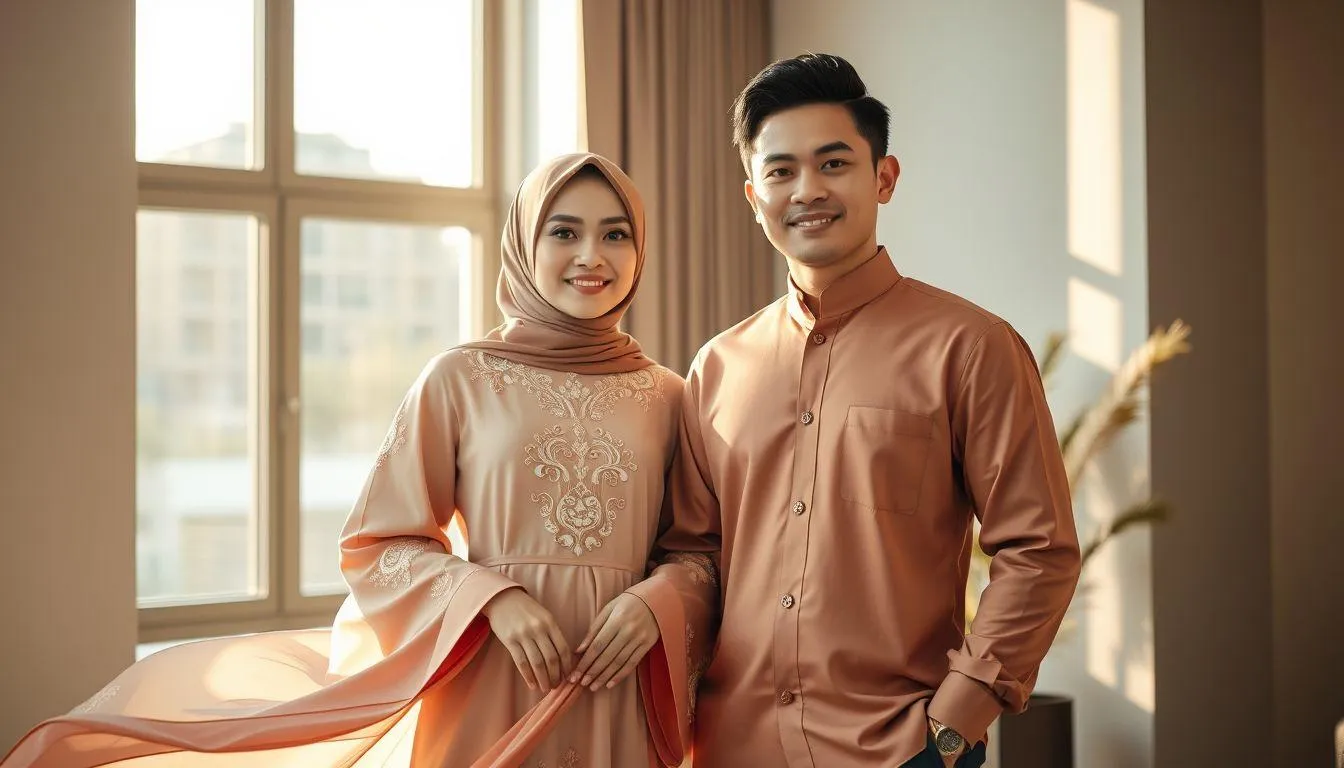 Rekomendasi Model Baju Couple yang Cocok untuk Pasangan Baru (c) Ilustrasi AI