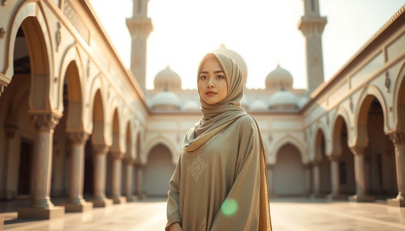 4. Cara Mix and Match Outfit Earth Tone untuk Berbagai Acara Lebaran (c) Ilustrasi AI