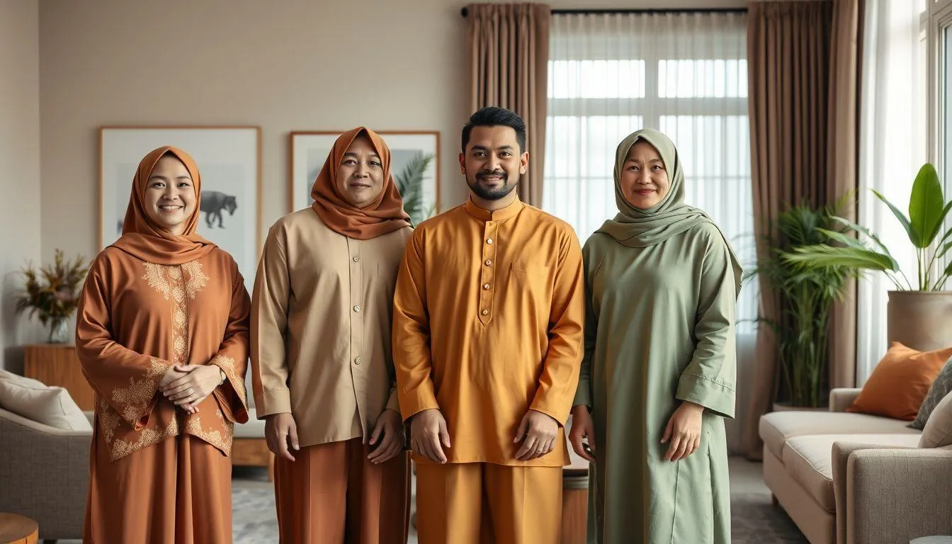 Psikologi Warna Earth Tone dan Pengaruhnya pada Gaya Berpakaian (c) Ilustrasi AI