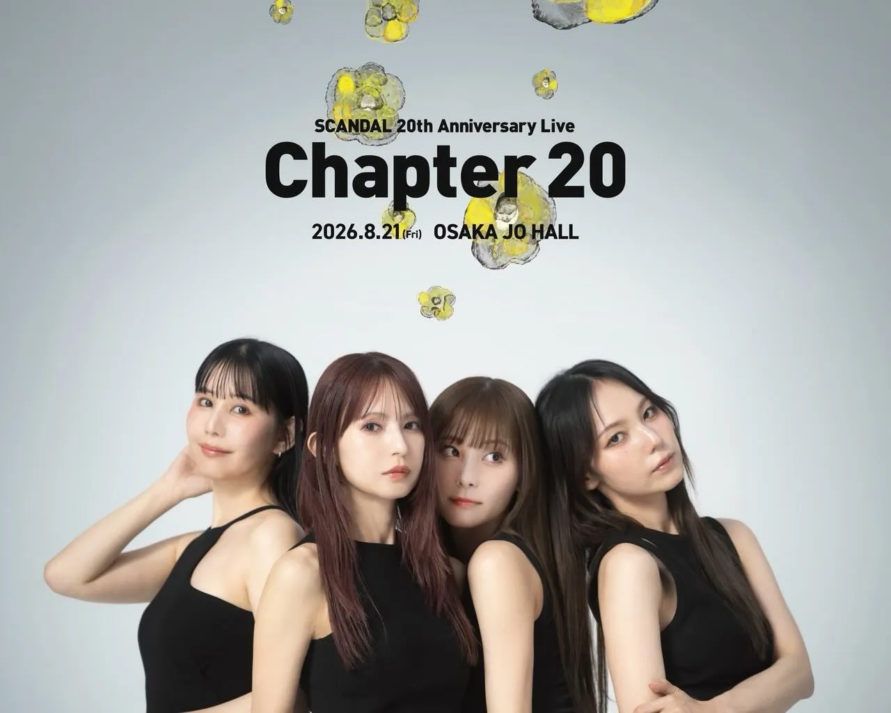 Band SCANDAL sudah 20 tahun berkarir (instagram.com/scandal_band_official)