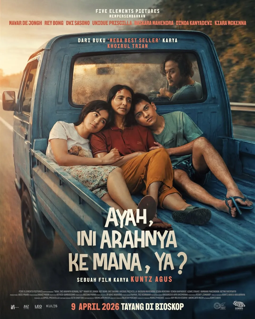 Poster AYAH, INI ARAHNYA KEMANA, YA (c) instagram.com/baskaramahendra