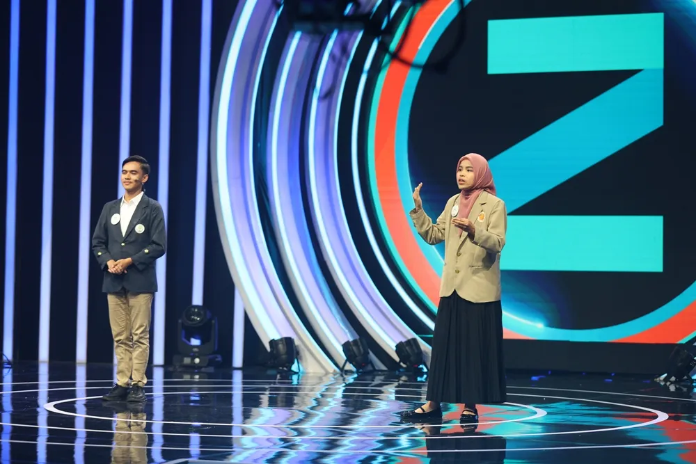 Rifki dan Uzi tampil di stage Head to Head. (c) Adrian Putra/KapanLagi